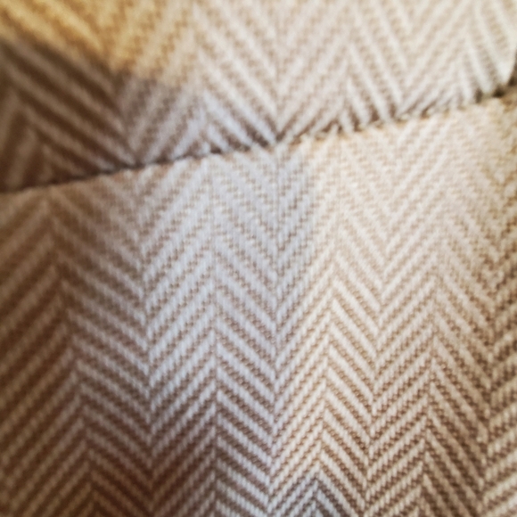 Calvin Klein Cream Blazer . Large. Knit Stretch. - Picture 3 of 8